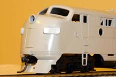 Highliners F-unit bodyshell on an Athearn chassis